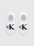 White 2 Pack Footie Socks  Women