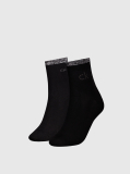 Black 2 Pack Short Socks  Women