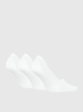 White 3 Pack Footie Socks  Men
