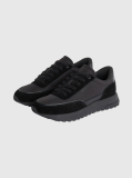 Black Low Cut Sneakers  Men