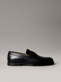Black Leather Airfit® Cushioned Loafers  Men