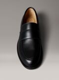 Black Leather Airfit® Cushioned Loafers  Men