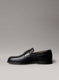 Black Leather Airfit® Cushioned Loafers  Men