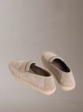 Beige Carlos - Suede Espadrille Loafers  Men