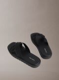 Black Luxor - Logo Lightweight Lug Sandals  Men