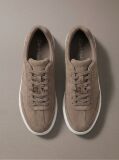 Brown Suede Signature Logo Trainers  Men