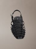 Black Liliana - Leather Strappy Ballerinas  Women