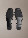 Black Liliana - Leather Strappy Ballerinas  Women