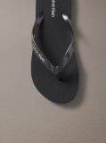 Black Arwa - Metallic Pearlised Flip Flops  Women
