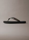 Black Arwa - Metallic Pearlised Flip Flops  Women