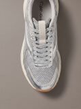 Silver Metallic Hike Runner Hybrid Sneakers  Women