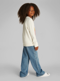 White Sunset Graphic Terry Sweatshirt  Girls