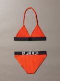 Red Girls Triangle Bikini Set - Intense Power  Girls