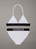 White Girls Triangle Bikini Set - Intense Power  Girls
