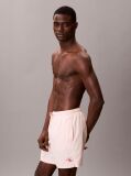 Orange Medium Drawstring Swim Shorts - CK Monogram  Men