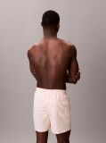 Orange Medium Drawstring Swim Shorts - CK Monogram  Men