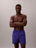 Blue Medium Drawstring Swim Shorts - CK Monogram  Men