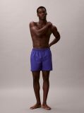 Blue Medium Drawstring Swim Shorts - CK Monogram  Men
