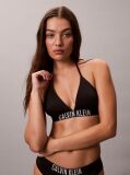 Black Halter Triangle Bikini Top - Intense Power  Women