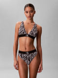 Multi Triangle Bralette - Graphic Monogram Microfibre Stretch  Women