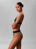 Multi Triangle Bralette - Graphic Monogram Microfibre Stretch  Women