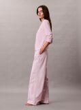 Pink Pure Cotton Long Pyjama Set  Women
