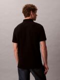 Μαύρο Polo T-Shirt Από Βαμβάκι Πικέ  Άνδρας