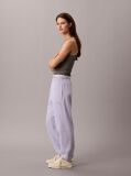 Purple Relaxed Monogram Joggers  Women