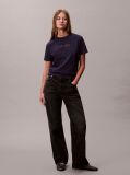 Blue Classic Foil Logo T-Shirt  Women