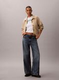 Denim Low Rise Twisted Baggy Jeans  Women