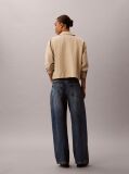 Denim Low Rise Twisted Baggy Jeans  Women