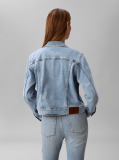 Denim Κοντό Denim Trucker Τζάκετ   Γυναίκα