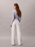 White Wide Leg Jeans  Women