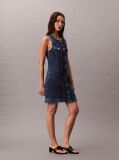 Denim Αμάνικο Denim Trucker Φόρεμα  Γυναίκα