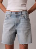 Denim 90s Denim Σορτς Με Ξεβάμματα  Γυναίκα
