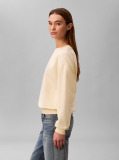 Yellow Varsity Logo Sweatshirt  Women