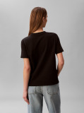 Μαύρο T-shirt Με Μονόγραμμα  Γυναίκα