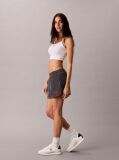 Grey Towel Terry Dolphin Shorts  Women