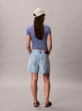 Denim High Rise Relaxed Denim Shorts  Women