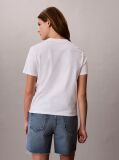 White Handwriting Graphic Crew Neck T-Shirt  Women