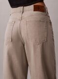 Grey Cropped Barrel Jeans  Women