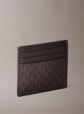 Brown Allover Monogram Logo Card Holder  Men