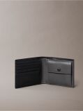 Black Nappa Leather RFID Billfold Wallet  Men