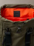 Green Canvas Backpack  Men