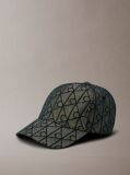 Multi Logo Jacquard Twill Cap  Men
