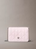 Pink Quilted Emblem Logo Mini Bag  Women