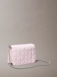 Pink Quilted Emblem Logo Mini Bag  Women