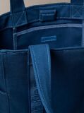 Denim Canvas Jacquard Logo Tote Bag  Women