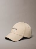 Beige Twill Logo Cap  Men