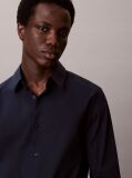 Blue Slim Stretch Button-Down Shirt  Men